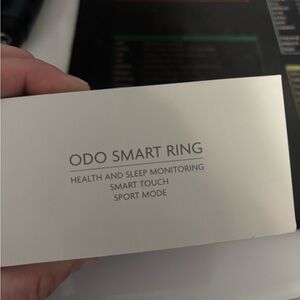 ODO Smart Ring for Health and Sleep Monitoring